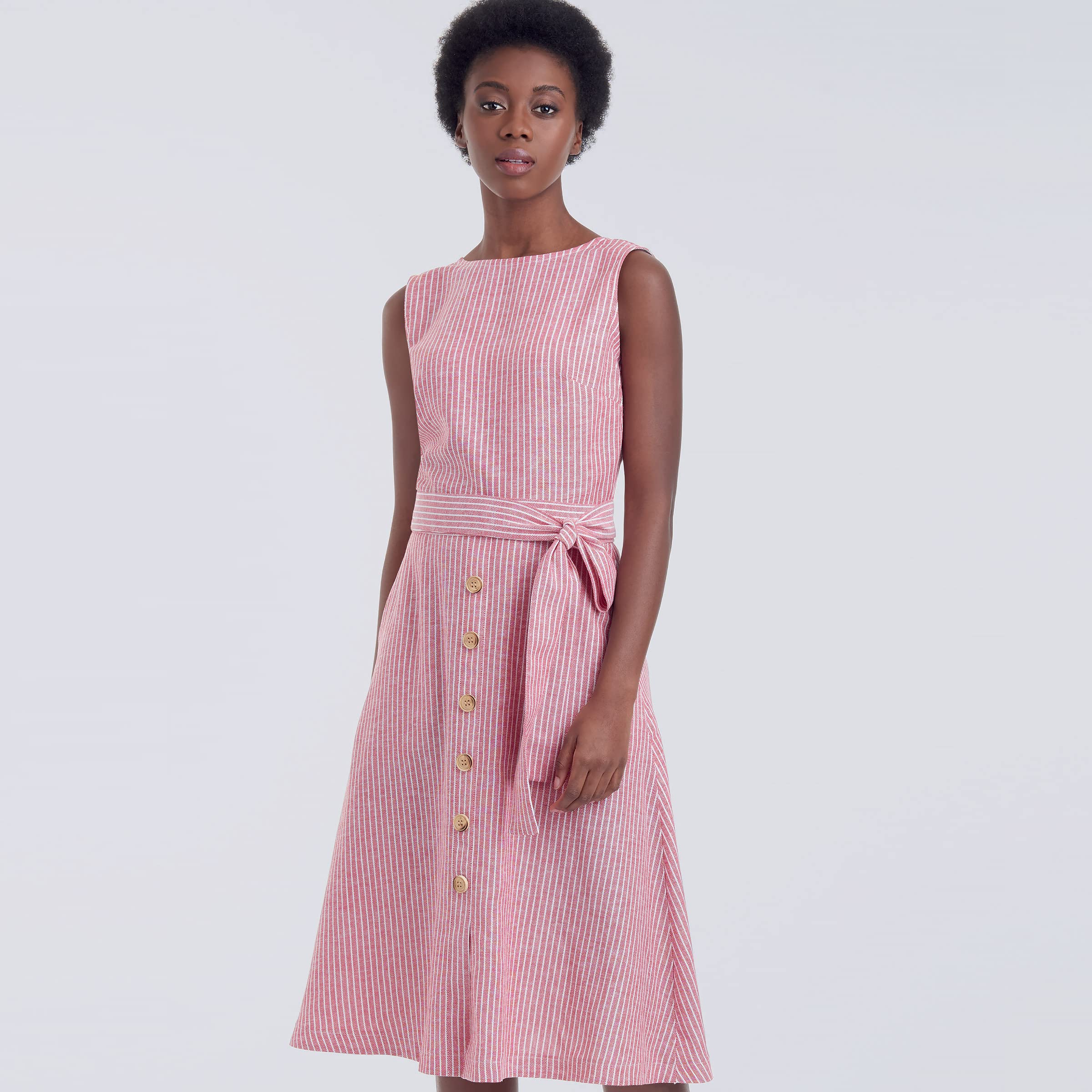 Patron Simplicity S9137 robe été dos nu ajustée taille 6-14