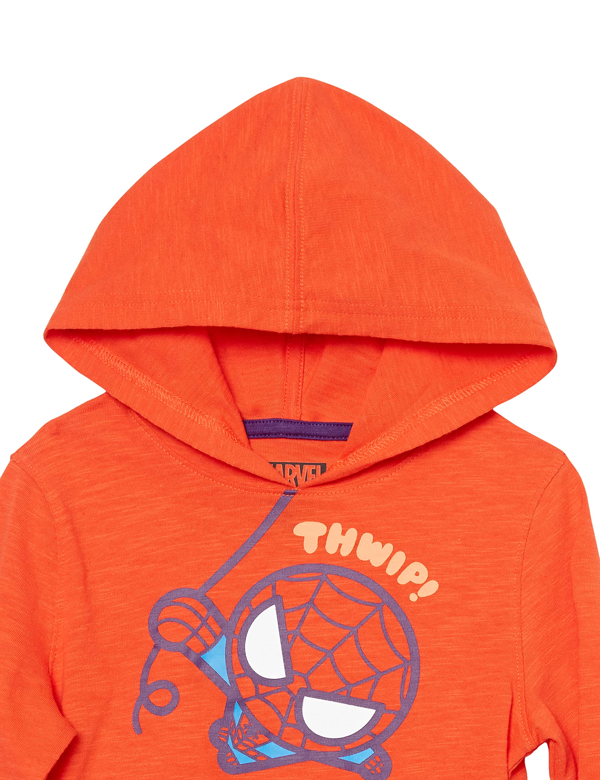 Amazon Essentials Bambini e Ragazzi T-Shirt a Maniche Lunghe con Cappuccio Leggere