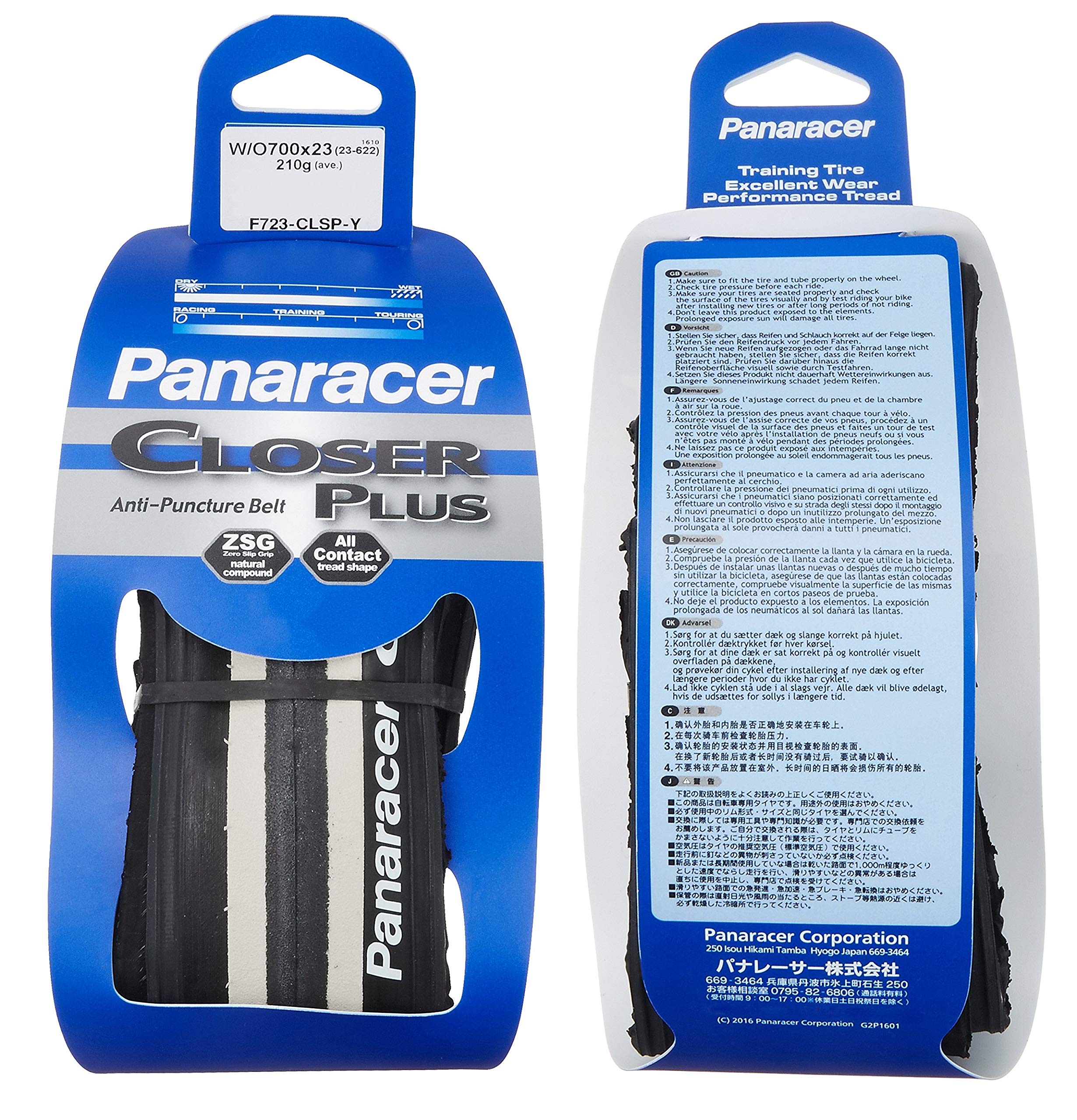 Panaracer Closer Plus Clincher Tire - 700x23c With Puncture Resistance For Road Bikes, Racing & Commuting 9 thumbnail image