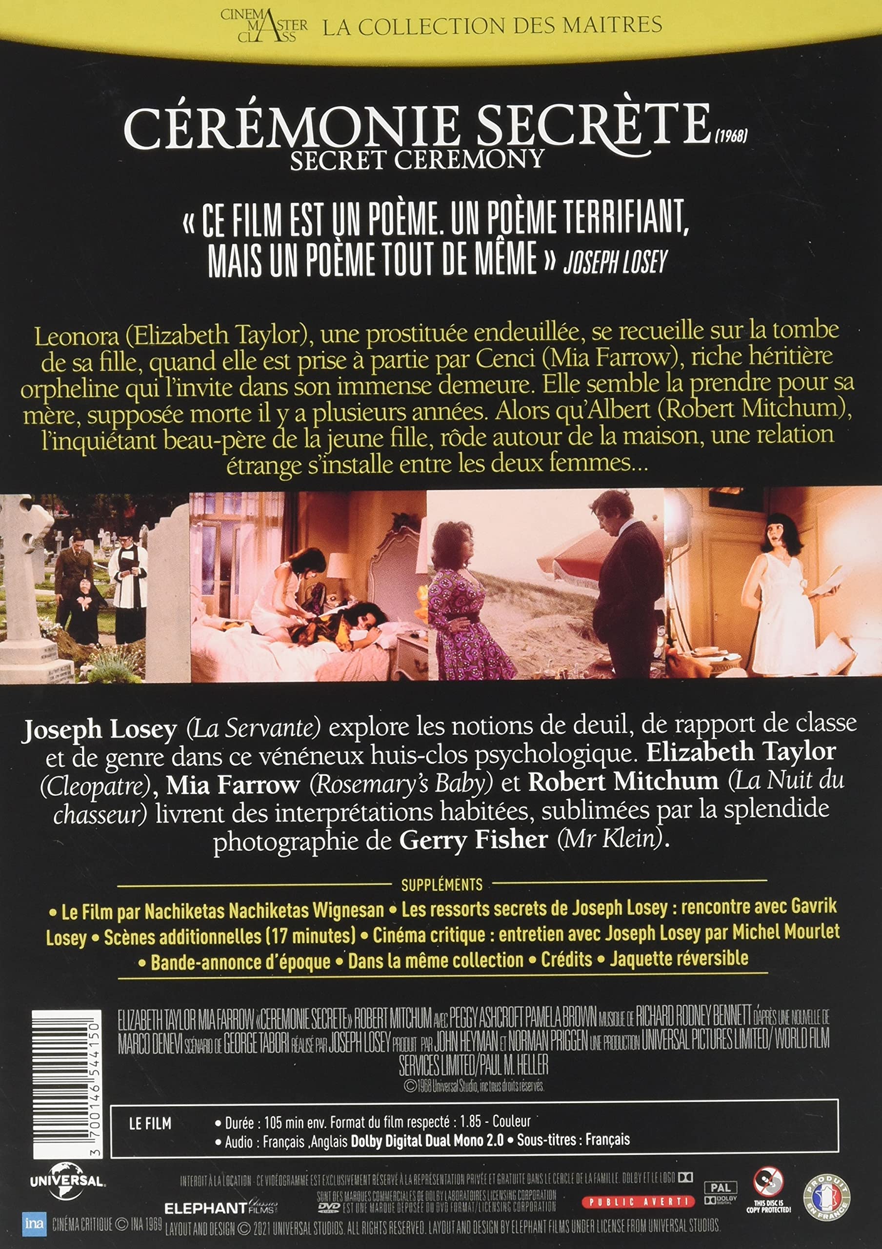 Cérémonie secrète - DVD