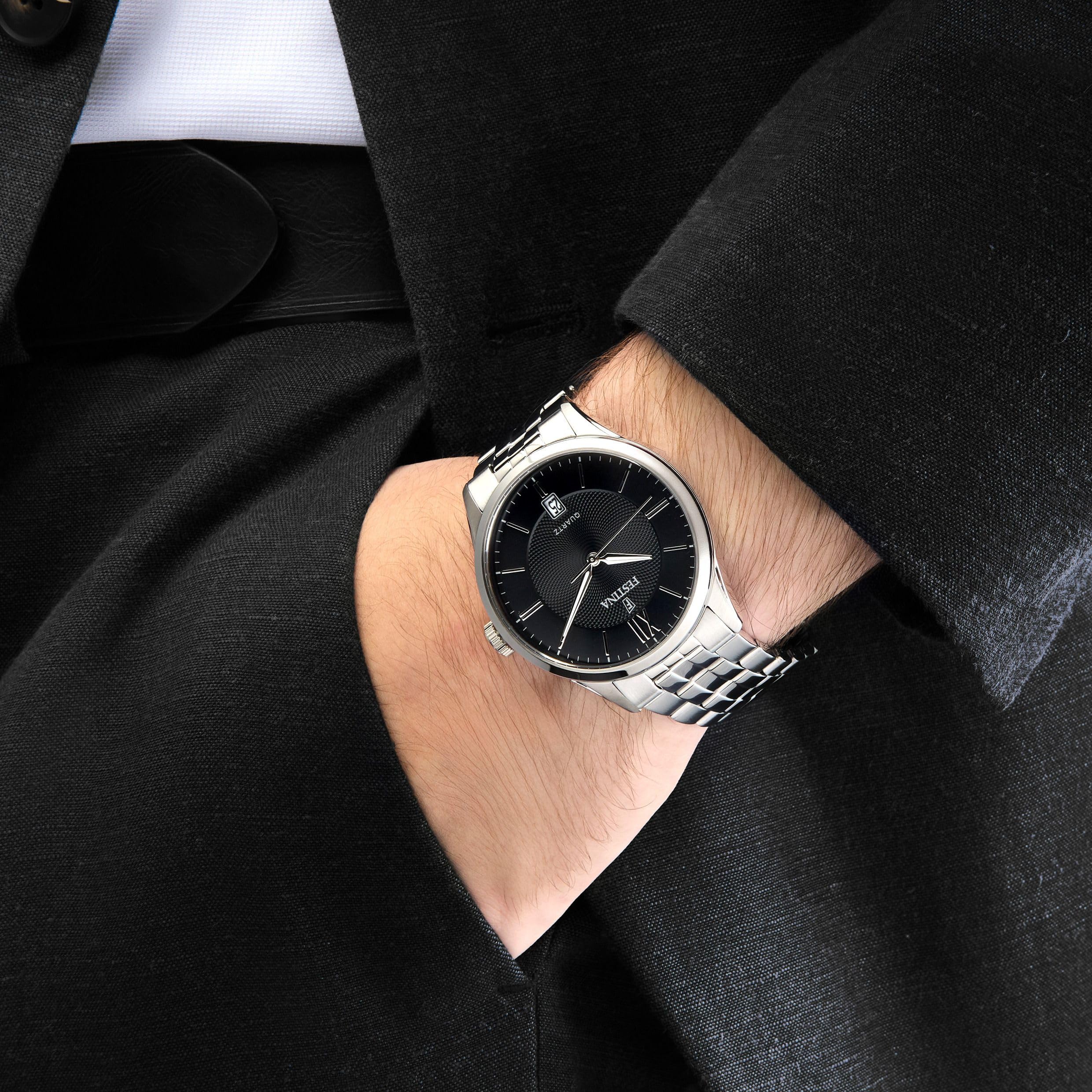 Festina Date watch ACERO CLASICO