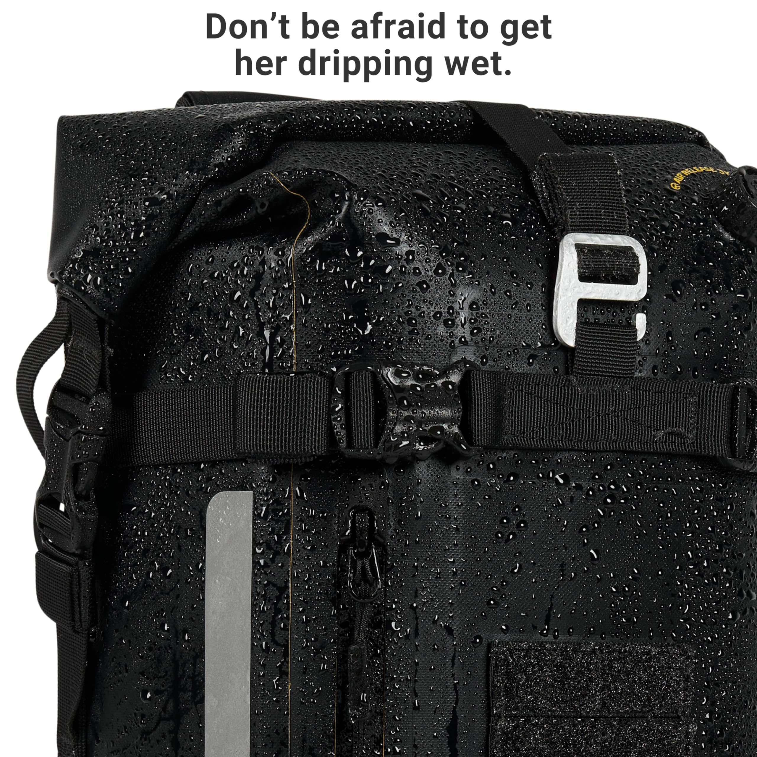 Odinsberg 15L Bolsa Impermeable para Moto Trasera Asiento Defensas Laterales Alforjas Trail Enduro