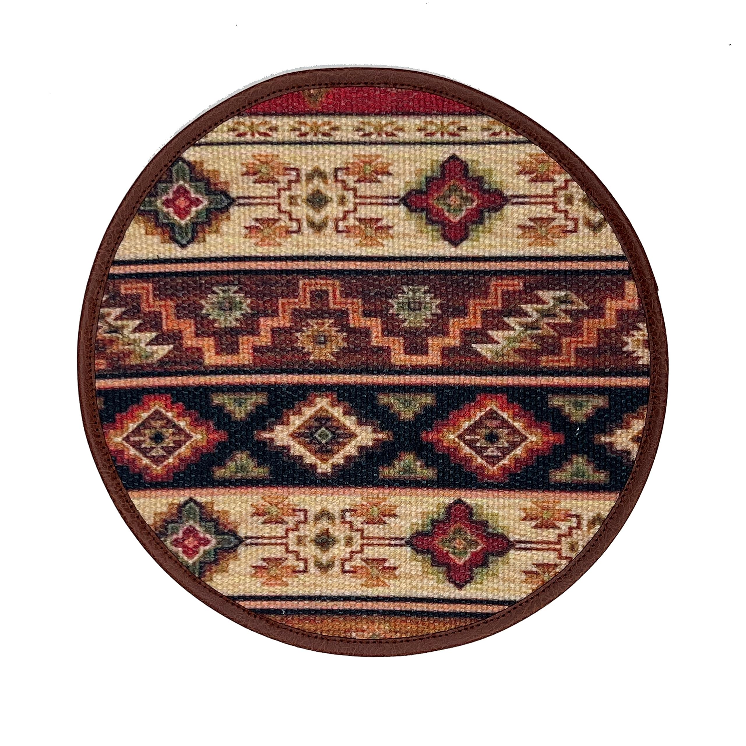 Mona B Printed Placemats Set of 2 Perfect for Dining Table, Kitchen and Living Room - 33 Cm Round 1