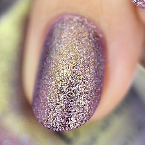 Miniatura 725 de ILNP Madison Ave Esmalte de uñas holográfico metálico rosa antiguo