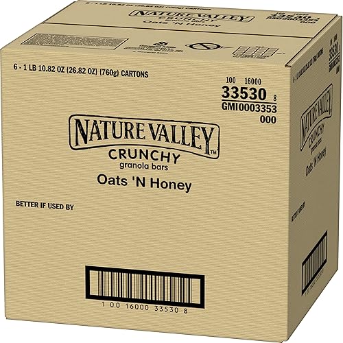 Vista 41 de Nature Valley Barras masticables de proteínas, mantequilla de maní, chocolate oscuro, 5 barras (paquete de 3)
