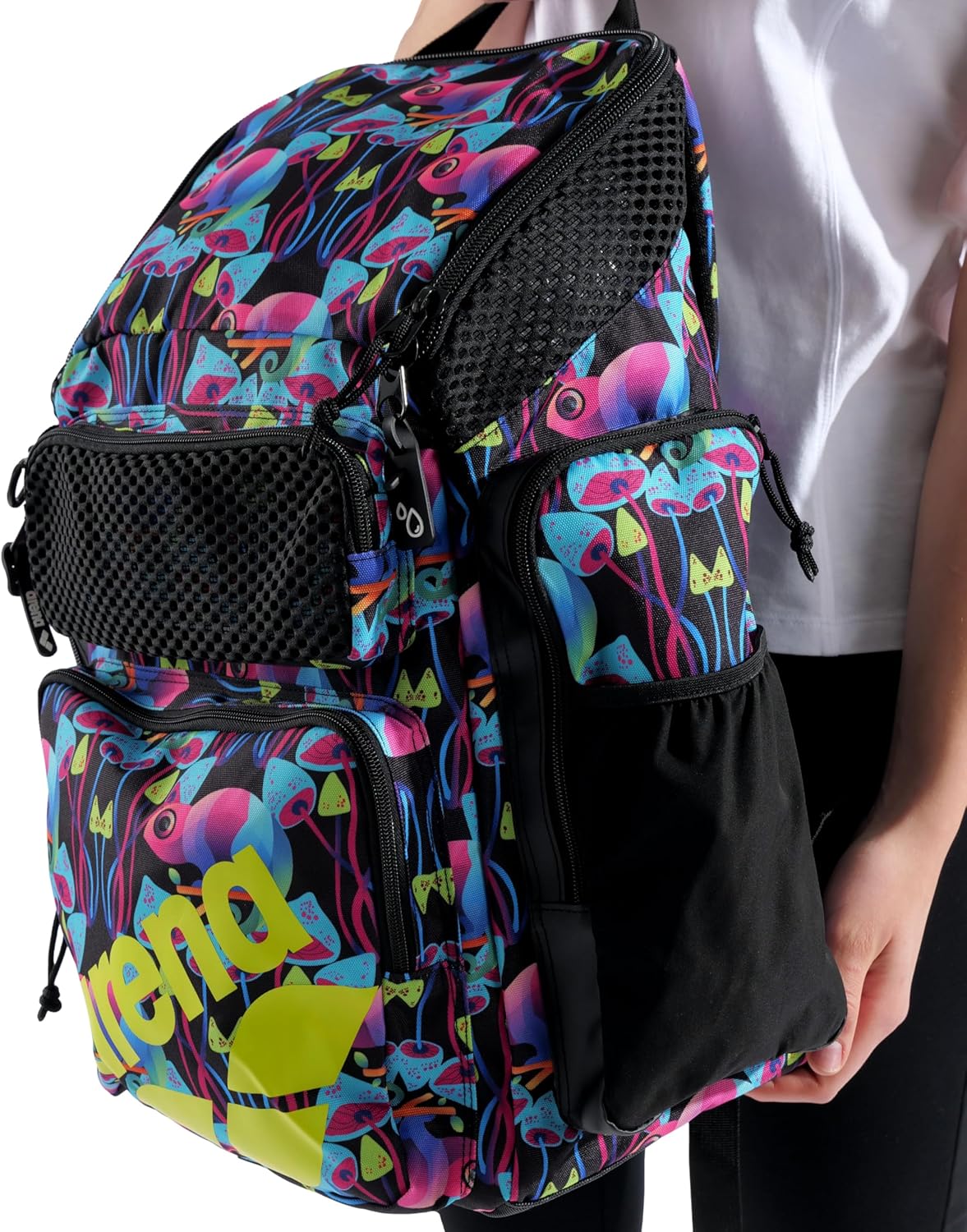 ARENA One Go Backpack 45 Liters Swimmer Athlete Daypack Large Size Equipment Swim Bag - Image 7