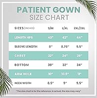 Vista 108 de NY Threads Women's Hospital Gown Soft and Stylish Patient Gown