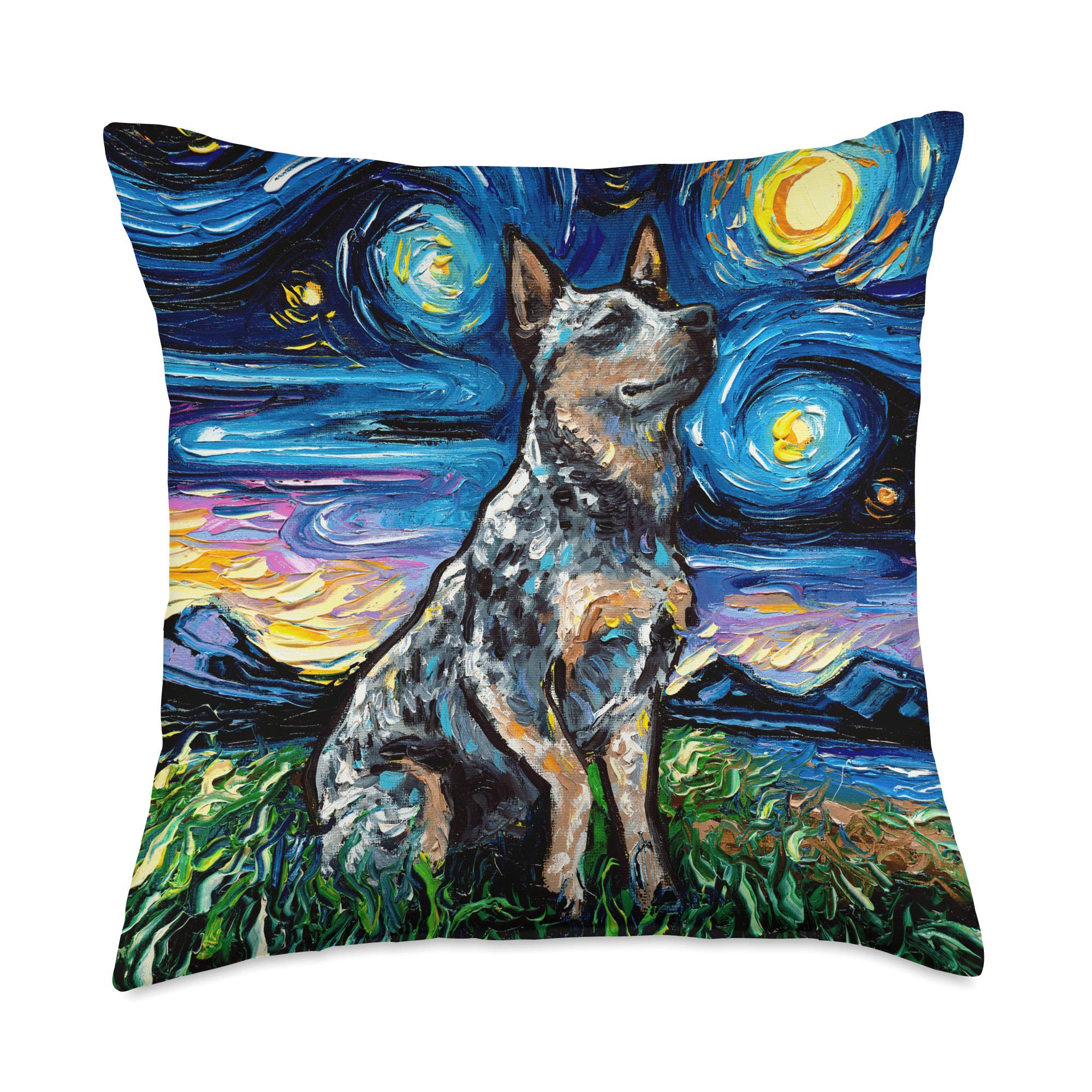 australian cattle dog pillow