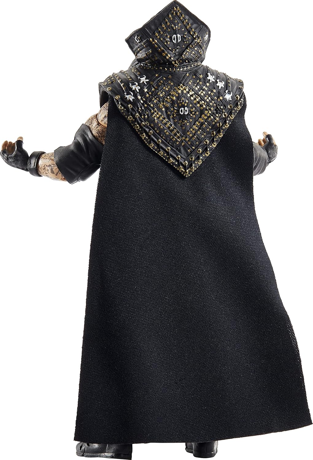 WWE Ultimate Edition Undertaker Action Figure, 6-inch Collectible with Extra Heads, Swappable Hands & WrestleMania XIV Entrance Jacket for Ages 8 Years Old & Up