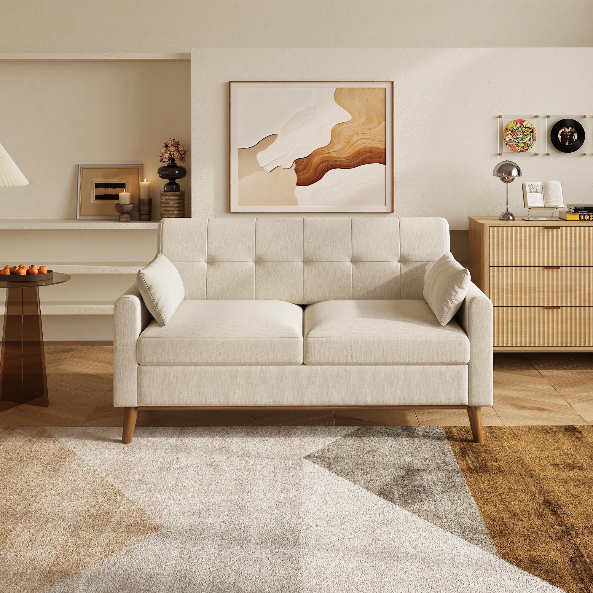WLIVE 62 Loveseat Sofa