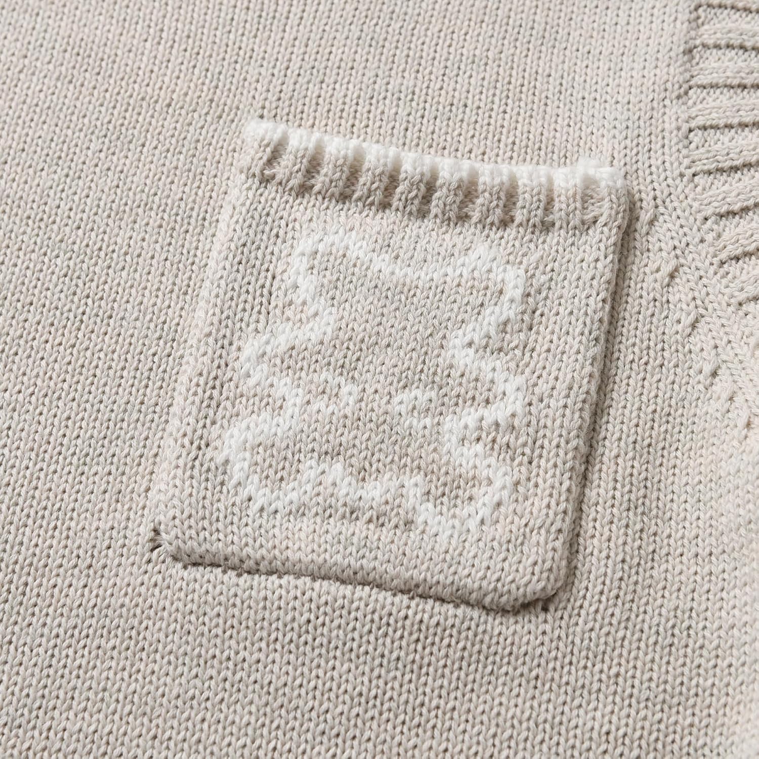 Baby Infant Unisex 2pcs Knit Sweater Vest and Long Pants Set Tank Tops Pullover Knitwear Outfits