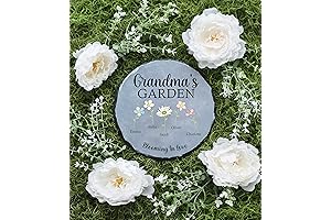 Truly Unique Personalized Garden Stones to Decorate Your Garden with Love and Warmth