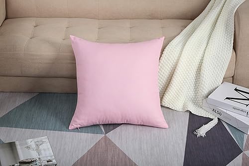 Miniatura 1 de TangDepot - Funda de almohada hecha a mano 100% lona de algodón, Algodón, Rosa salmón