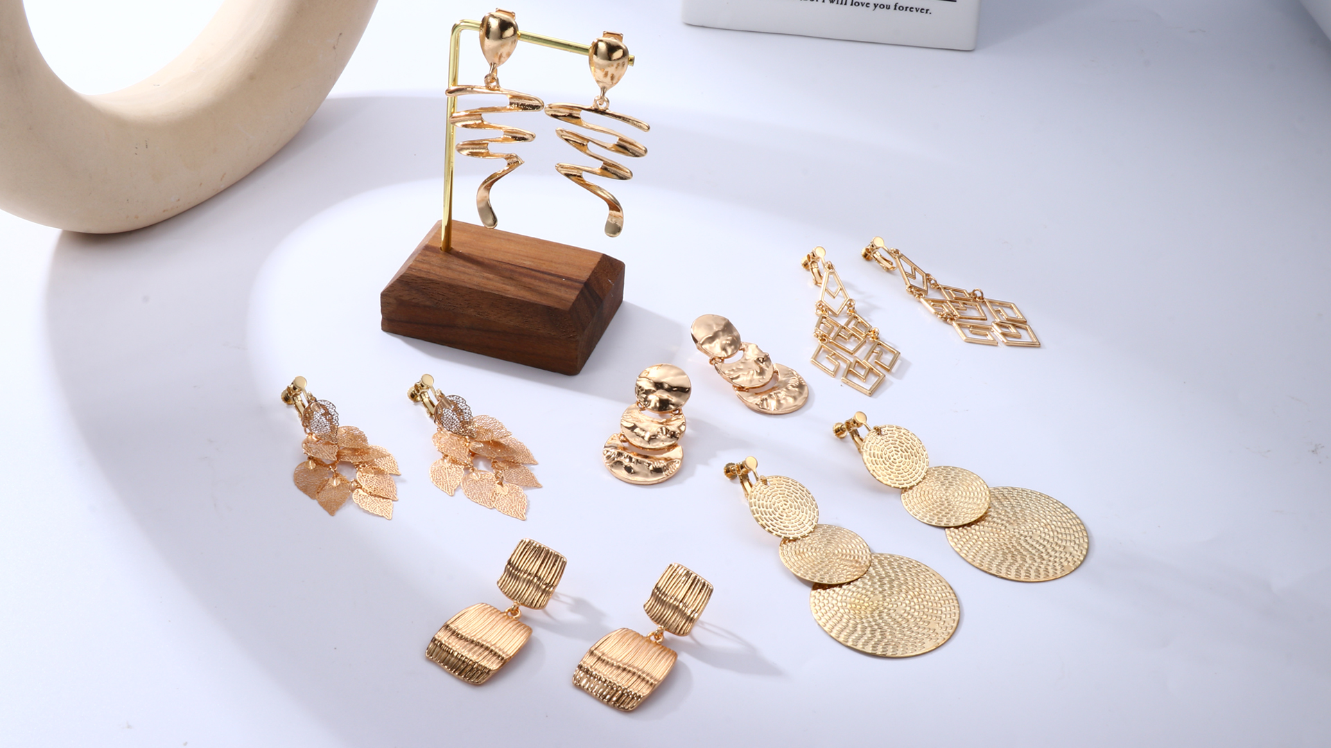 10 Convertitori Orecchini A Clip Con 12 Cuscinetti - Per Orecchini Non Forati, Donne E Ragazze - Foto 6