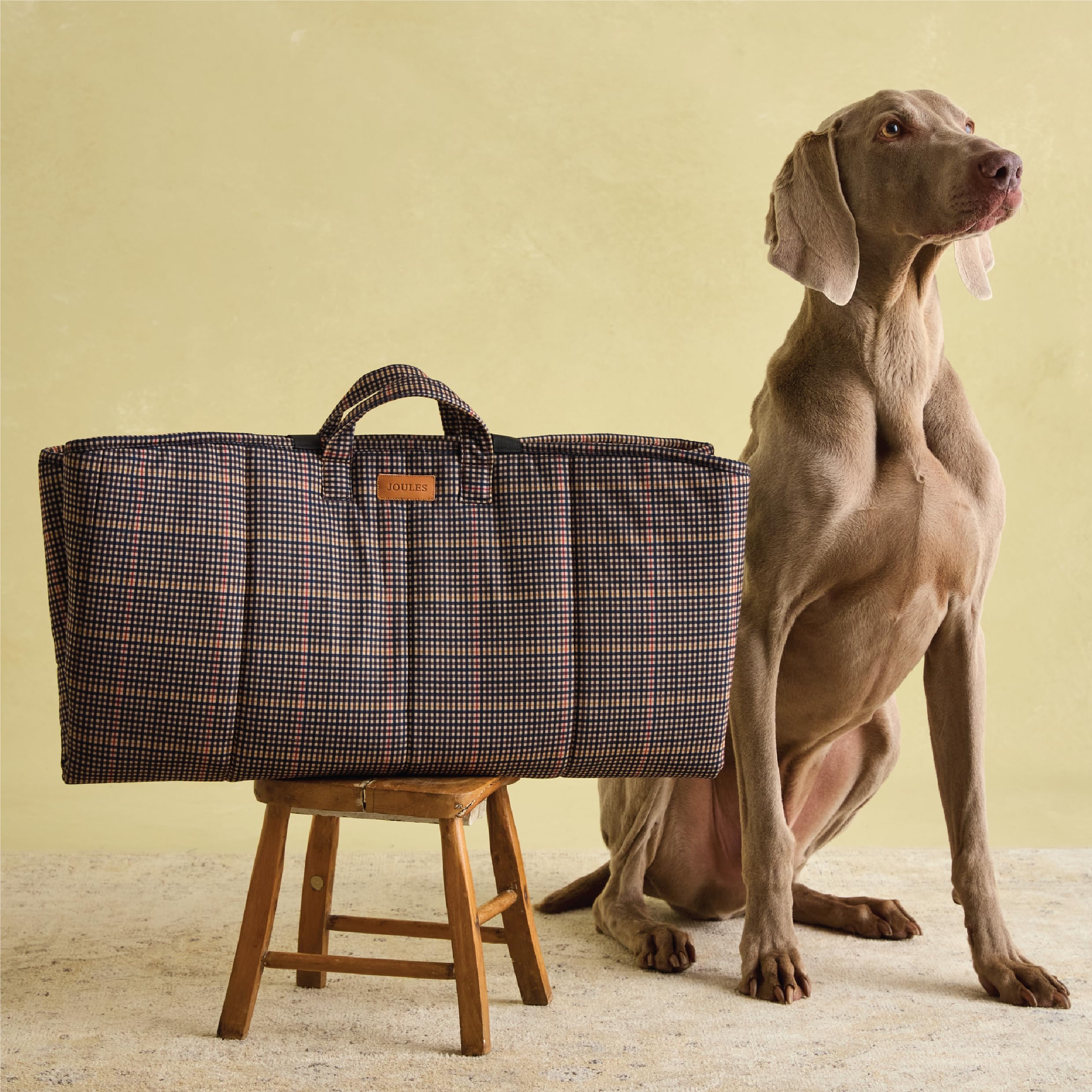 Joules Henson Check Travel Mat