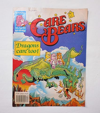 Amazon Care Bears ケアベア 191 中古コミック マガジン Marvel Uk マーベル 1990年 通販