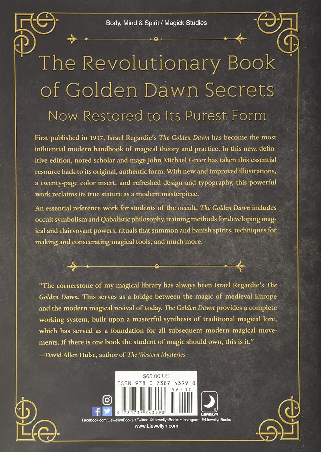 The Golden Dawn: The Original Account of the Teachings, Rites, and Ceremonies of the Hermetic Order - Image 2