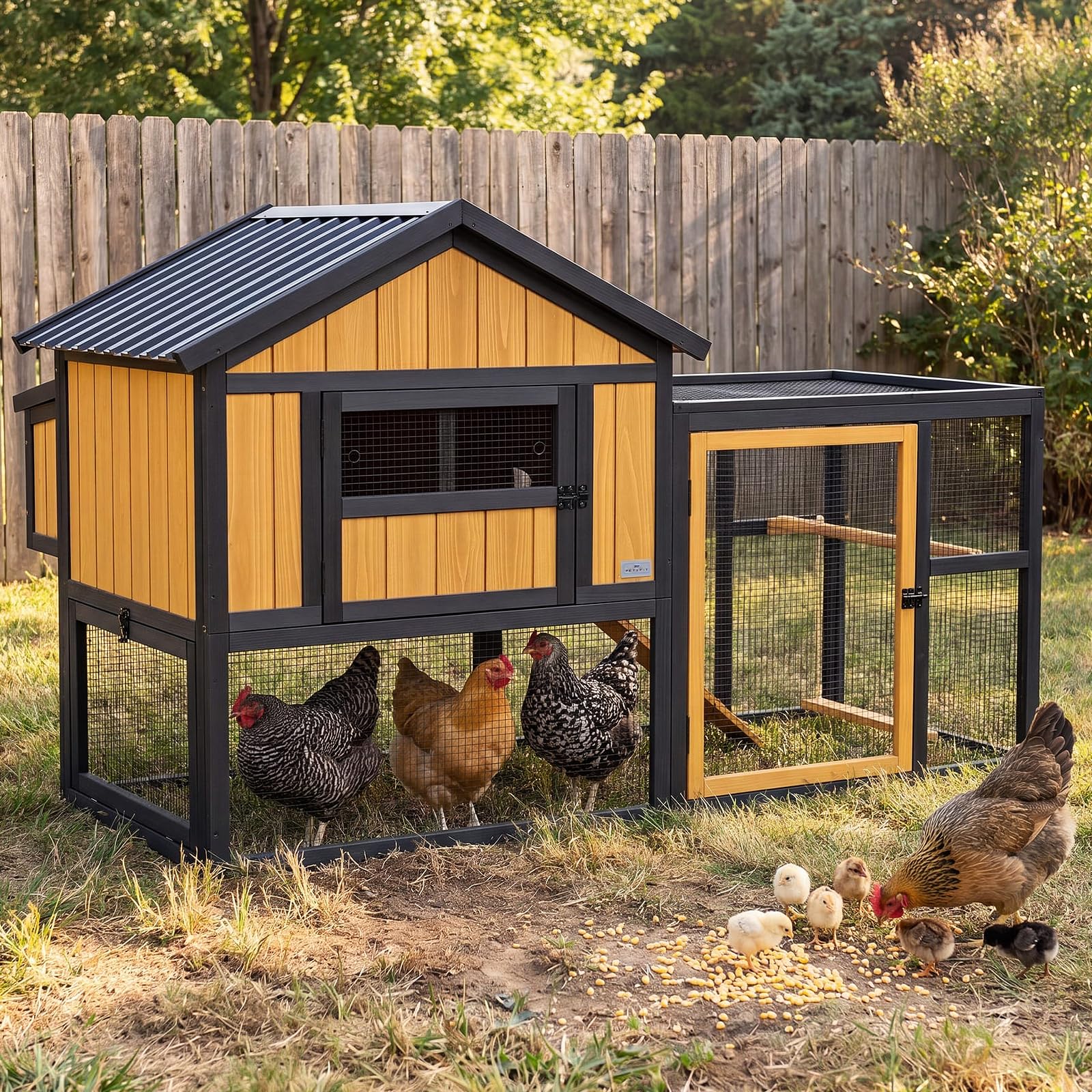 PETSFIT Wooden Chicken Coop