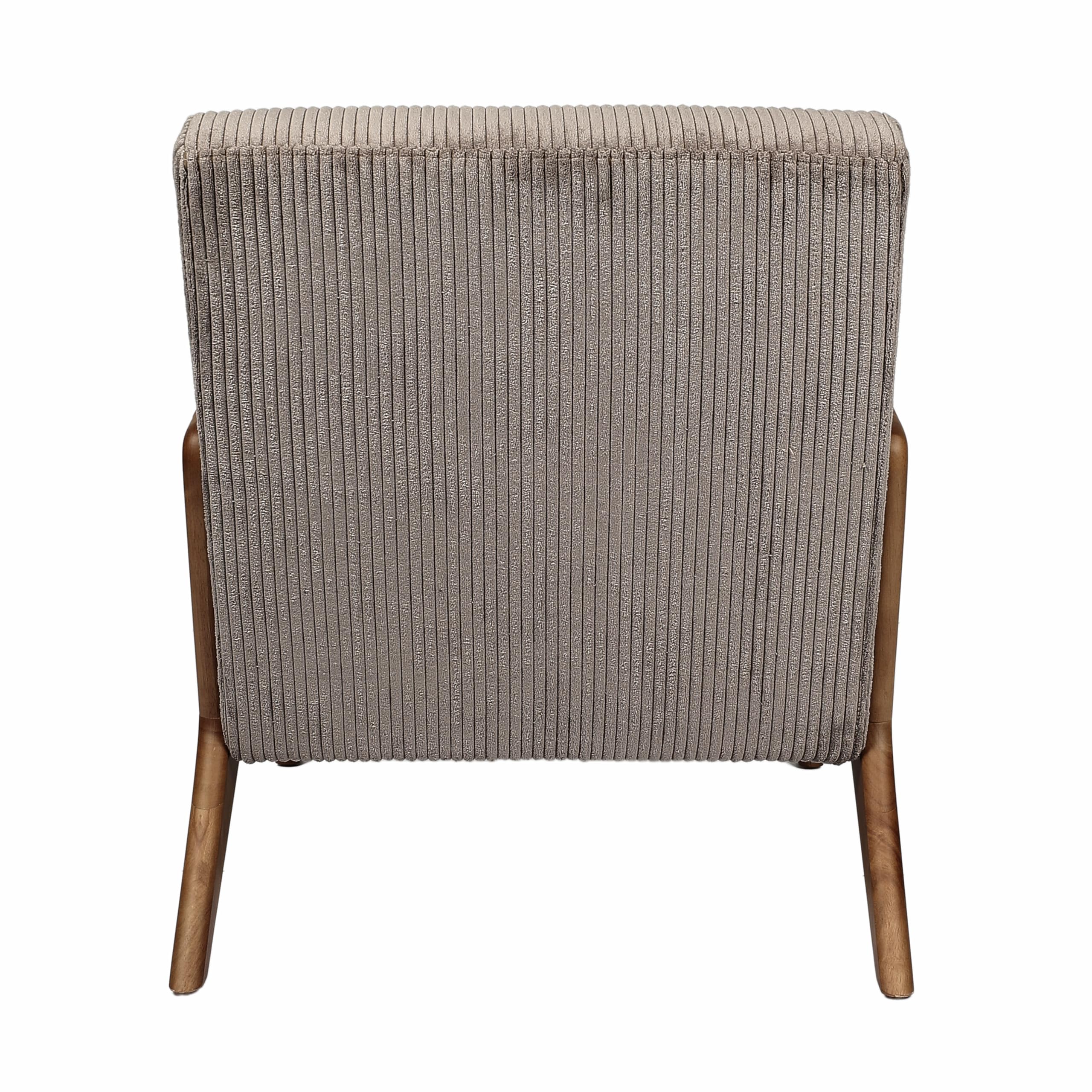 HOME DECO FACTORY, HD0348, poltrona da soggiorno Cotele Scott Taupe, morbidezza, mobili, seduta, divano e poltrona, 64,5 x 75 x 83,5 cm, altezza seduta 43 cm, tortora