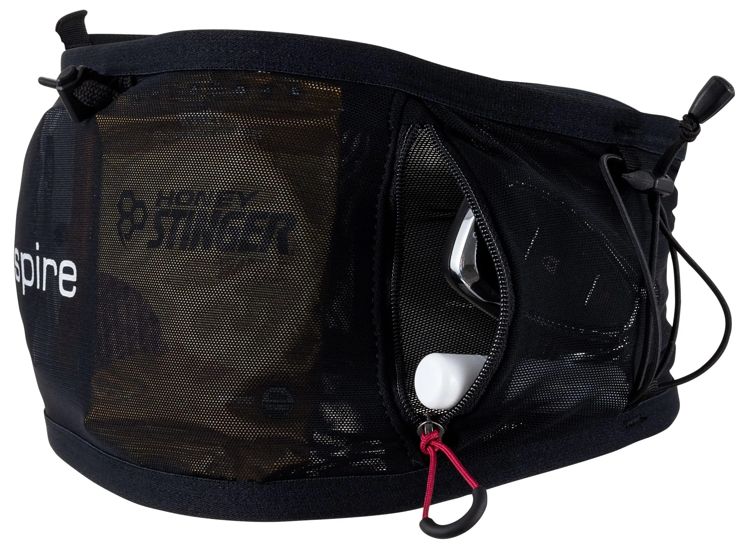 UltrAspire Cinturón ajustado para correr de carreras - 3.0 negro, pequeño (tamaño de cintura: 71.1 cm-76.2 cm)