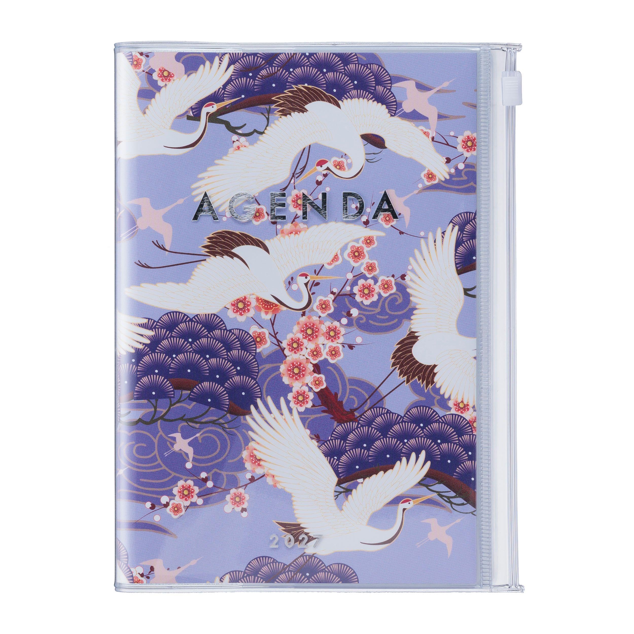 Mark's Europe Mark's 2026/27 Diary B6 Japan // Birds Purple