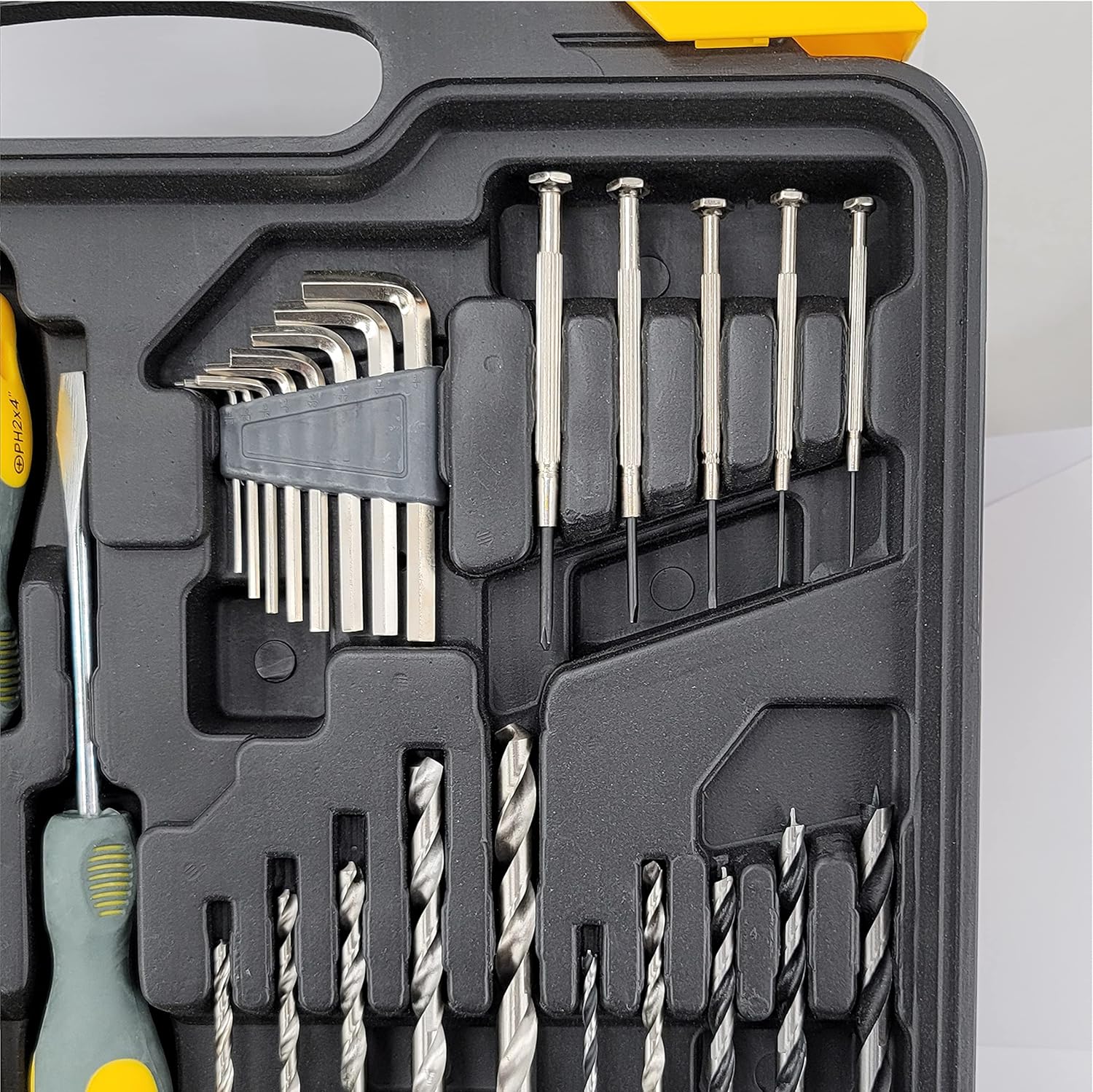 70% Off Discount 20V Speed 1300 RPM Household Lithium Battery Cordless Drill Driver Power Drill with 77 Pieces and a 1300mA Large Capacity Lithium Ion Battery Stays Powered Up Promo Discount Up To 70% Off 20V Speed 1300 RPM Household Lithium Battery Cordless Drill Driver Power Drill with 77 Pieces and a 1300mA Large Capacity Lithium Ion Battery Stays Powered Up