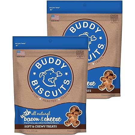 buddy biscuits bacon and cheese