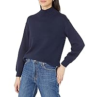 Amazon Essentials Maglione da donna in cotone con collo a imbuto (disponibile in taglie forti)