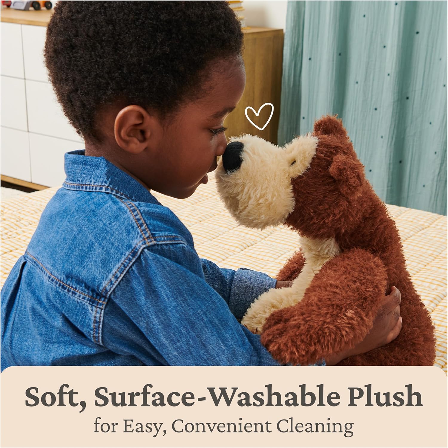 GUND Goober Classic Teddy Bear, Award-Winning Stuffed Animal for Ages 1 and Up, Brown, 11”