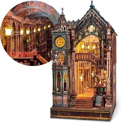FUNPOLA Magic Library Book Nook Kit