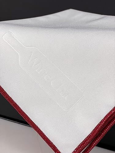 Miniatura 8 de Paquete de 2 paños de microfibra para pulir copas de vino de alta calidad, toallas de secado grandes sin pelusa para lentes, copas, cristalería,