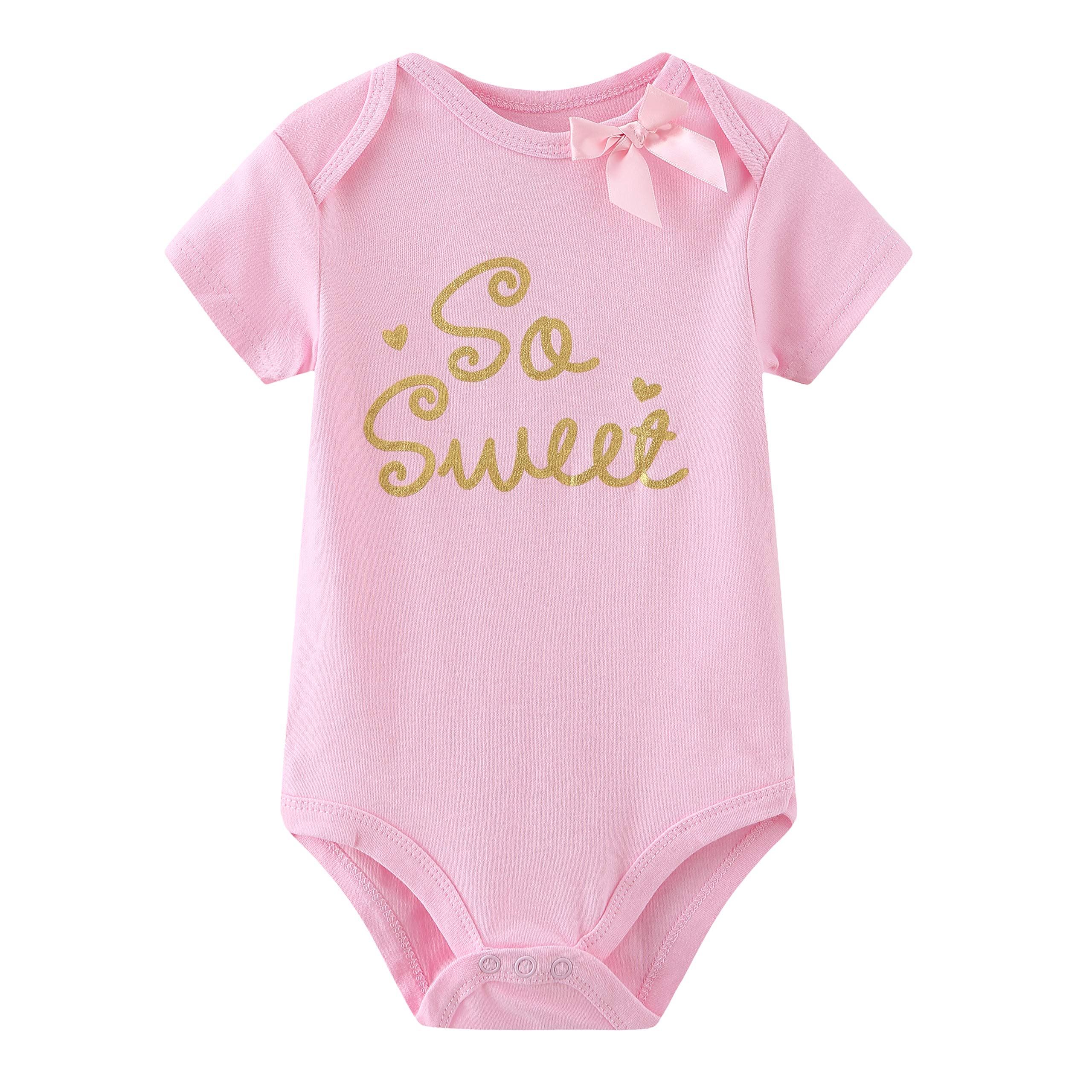 Kiddiezoom Baby-Set für Jungen und Mädchen, Body, Hose, Kleinkind, Mädchen, Jungen, Unisex, Baby-Geschenksets