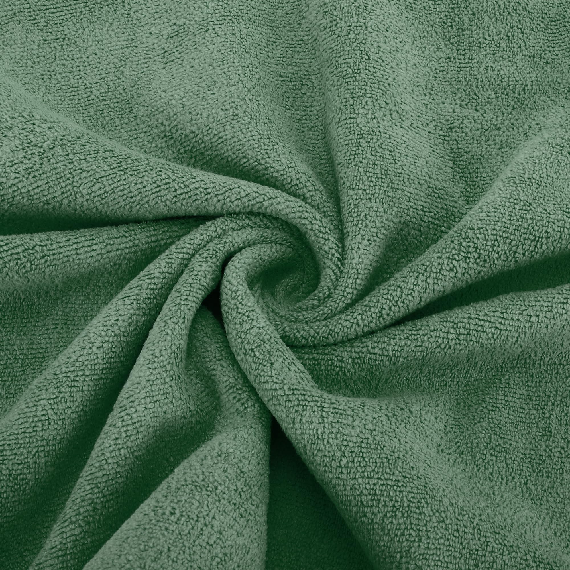 CAPASTEC Accappatoio per Cani, Asciugamano per Animali con Coulisse, Asciugamano per Cani ad Asciugatura Rapida, XL, Verde
