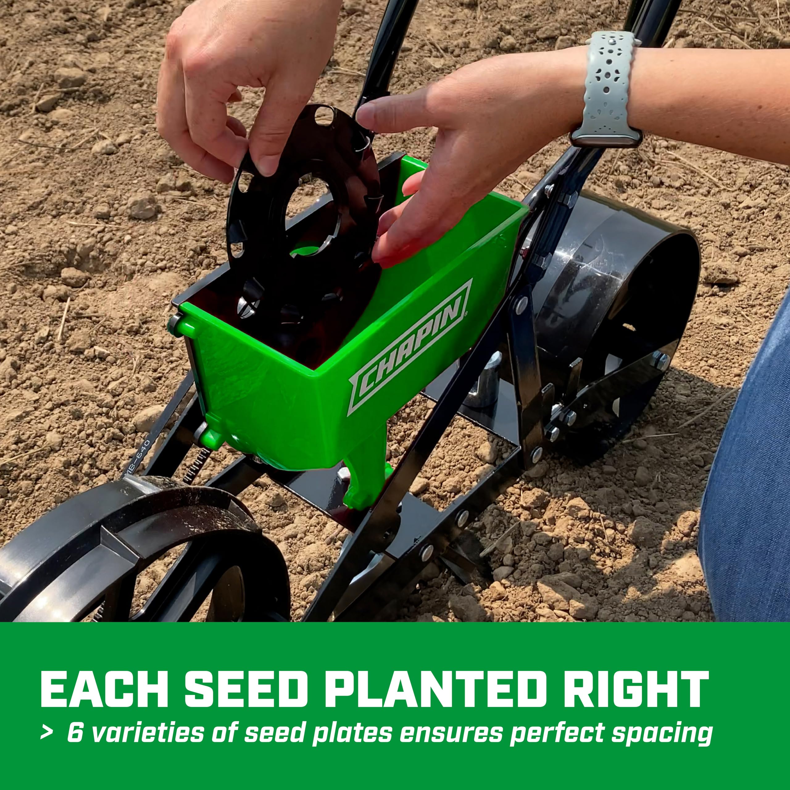 Amazon.com : CHAPIN 8701G TurfPro Push Seeder Streamlines Row