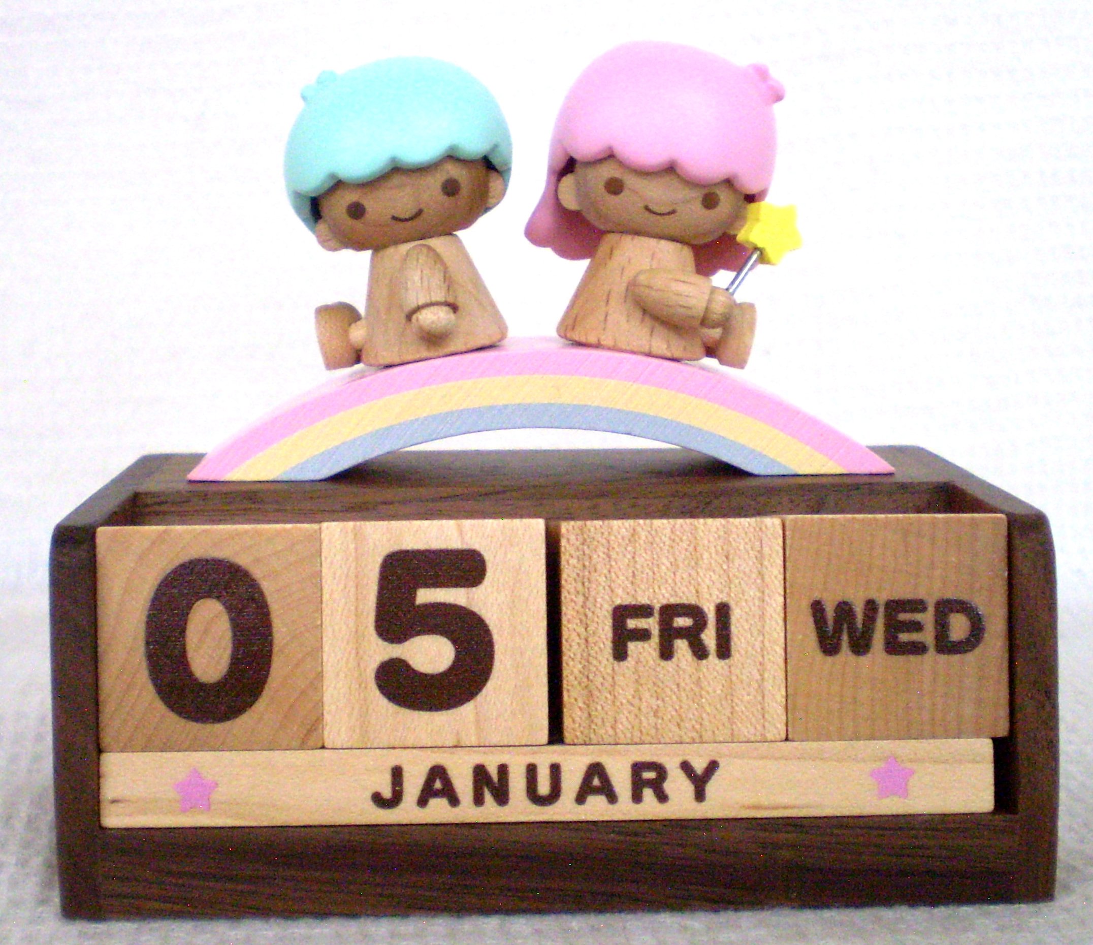 Little Twin Stars 万年カレンダー Little Twin Stars 万年カレンダー Little Twin Stars 万年カレンダー