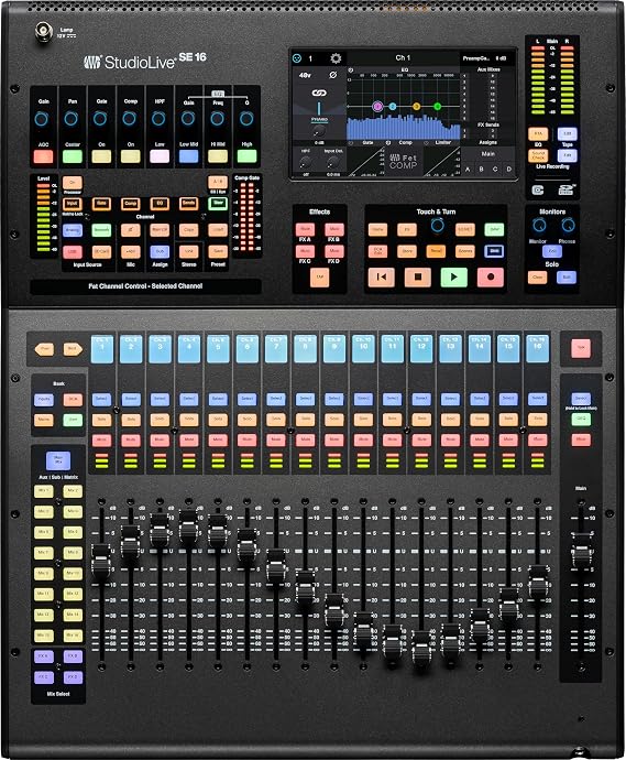 StudioLive Series III SE 16 Digital Console Mixer with Fender Studio Pro