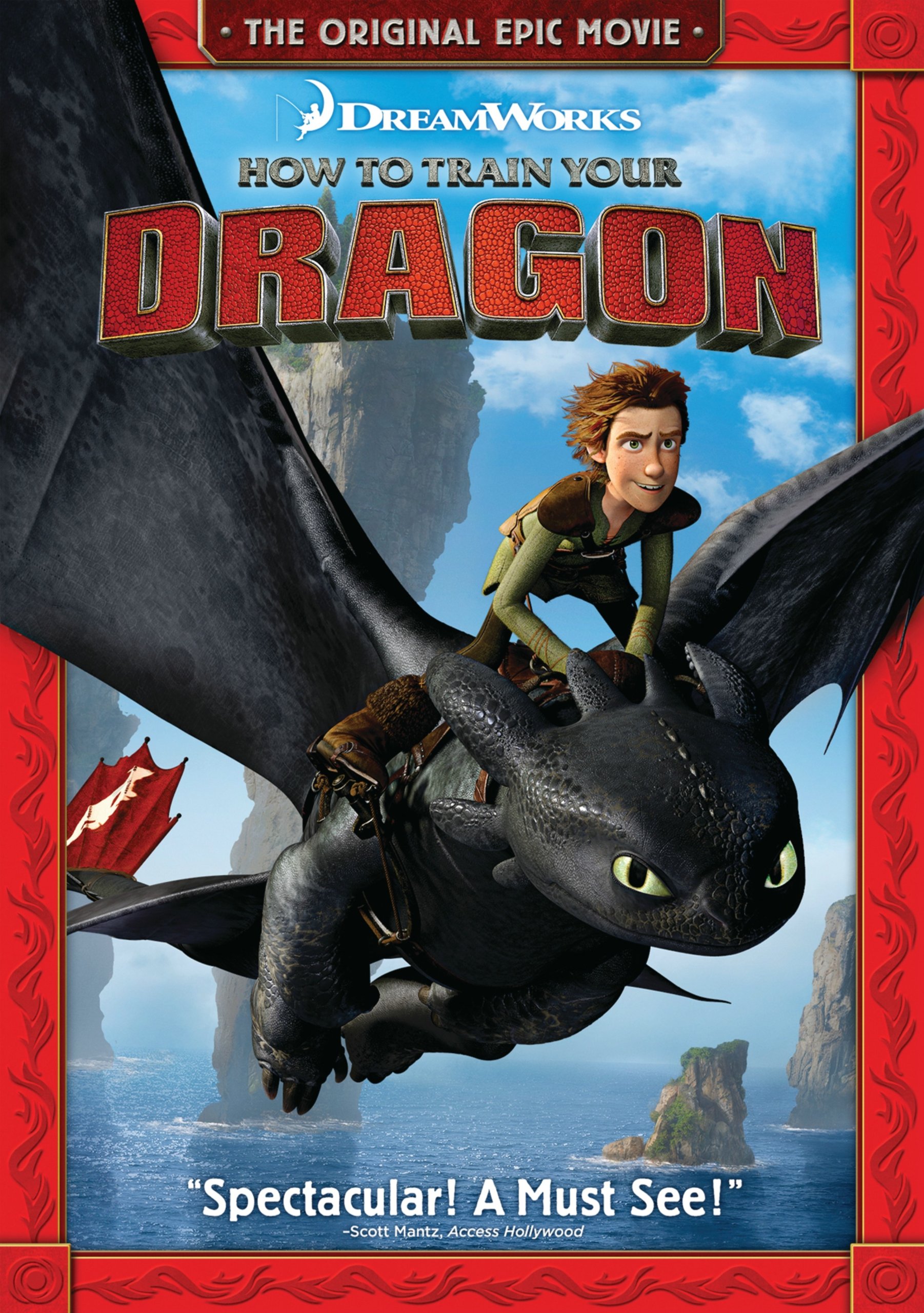 How to Train Your Dragon DVD importación USA película de animación infantil 1