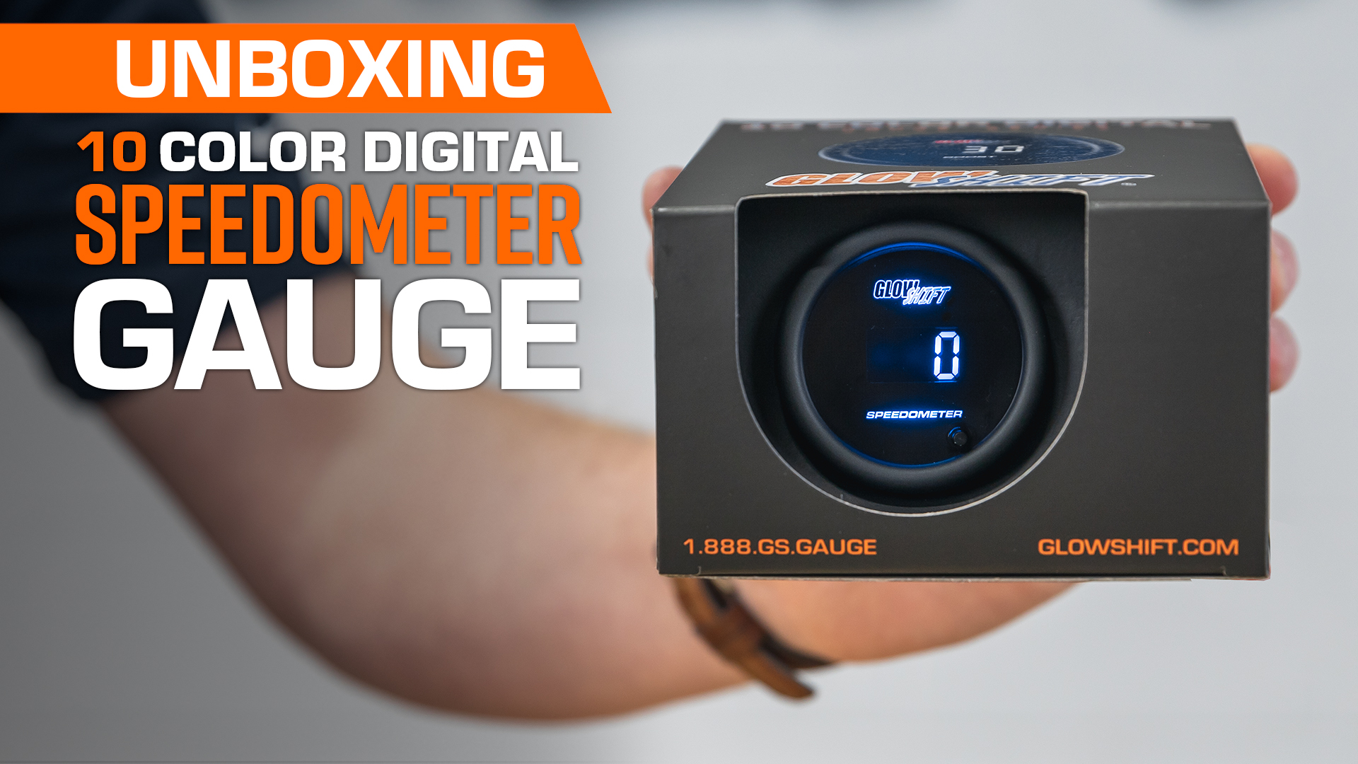 Amazon.com: GlowShift 10 Color Digital 140 MPH Speedometer Gauge