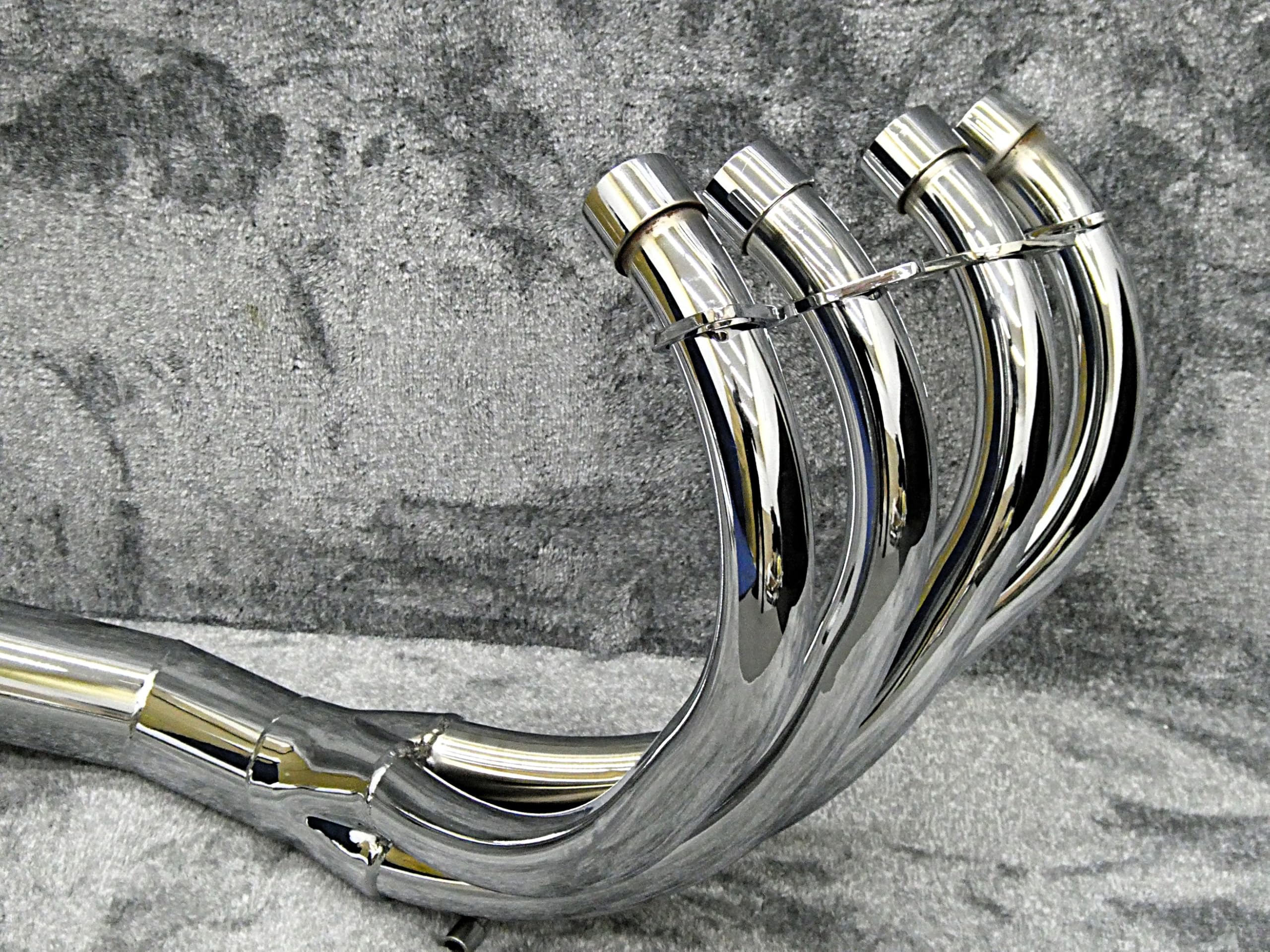 Amazon | CB750K DJスーパーショート管 メッキ/銀 鉄管 鳴き板