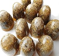 Vista 8 de Prosperity 24K Gold Power Dome Tower Buster Crystal Orgone Generator Acumulador de energía 7.83/432/528Hz OM Chant Advance Armónicos Muchos