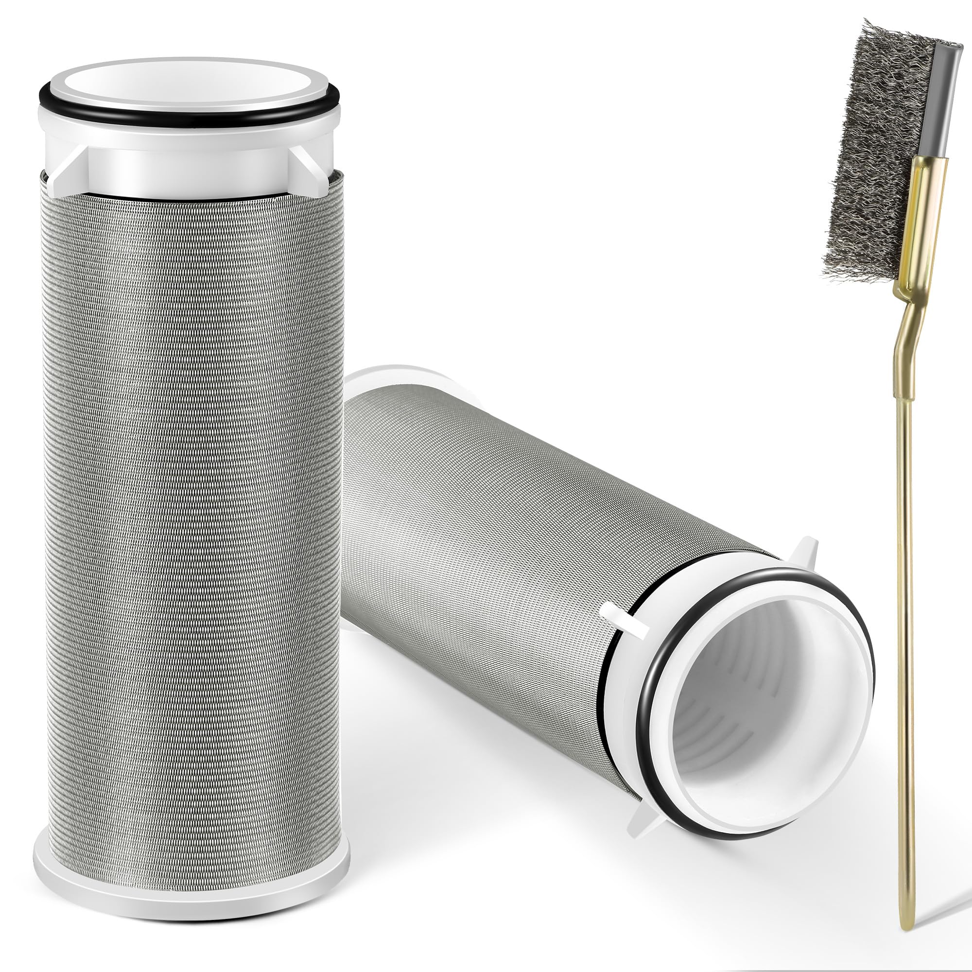 Enhon 2 Pieces 100μm Spin Down Sediment Filters Replacement Cartridges