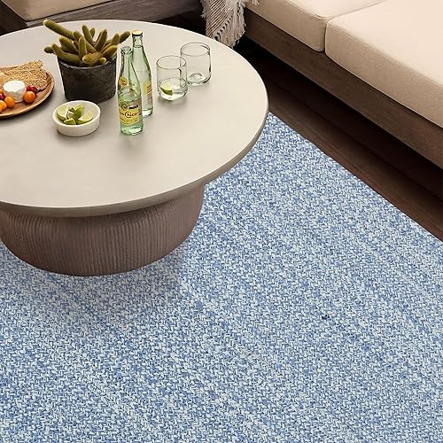 Alfombra trenzada de rendimiento  Alfombras para sala de estar, dormitorio, comedor, decoración del hogar, lujosa alfombra tradicional hecha a mano