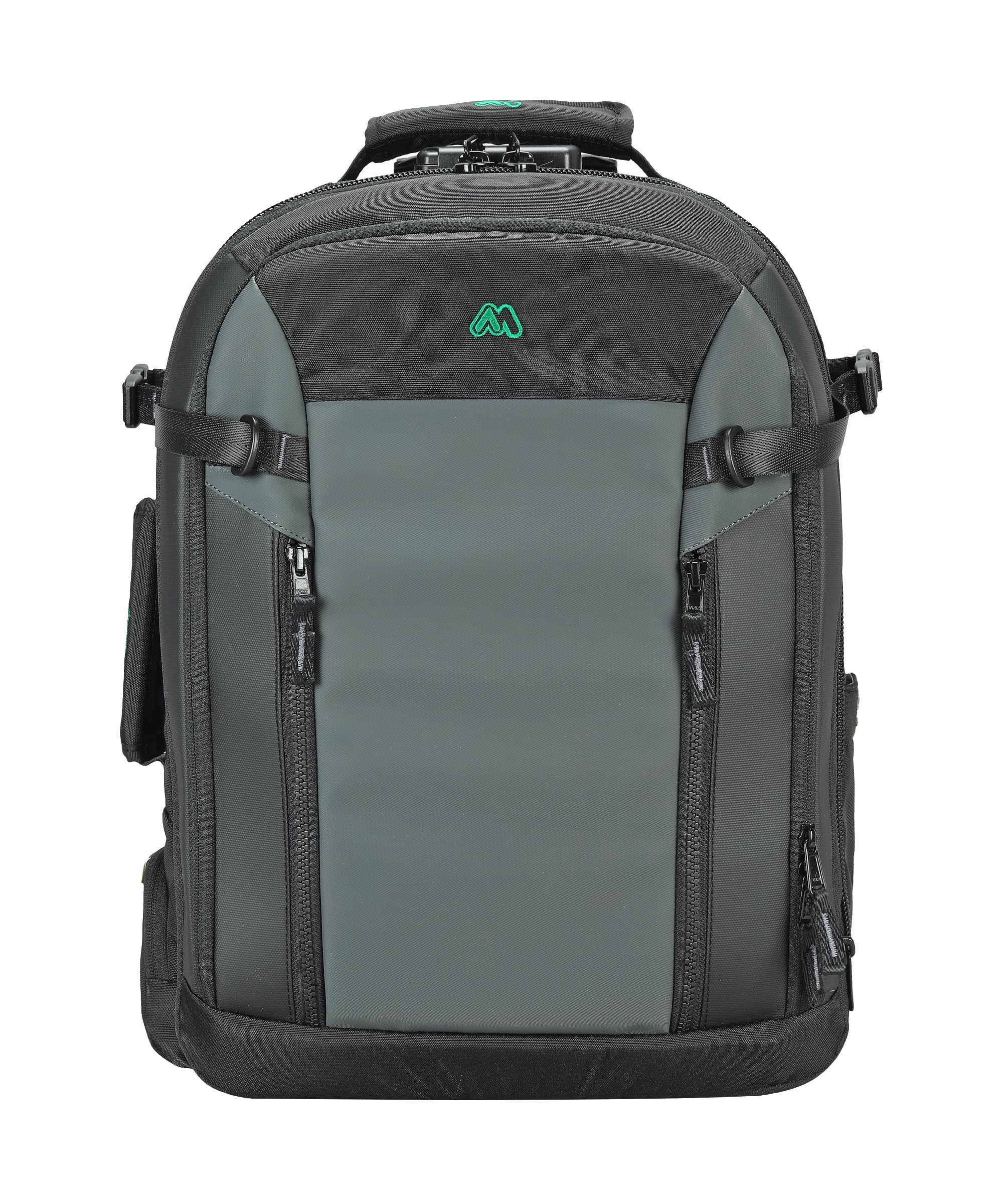 Gen Z DSLR Camera Backpack, Waterproof, 900D PU Coated Polyester, 40L, Expandable Gimbal Compartment, Fits 2 Camera Bodies, 5-6 Lenses, 16 Inch Laptop, Tripod Holder, Number Lock, Unisex-image-43