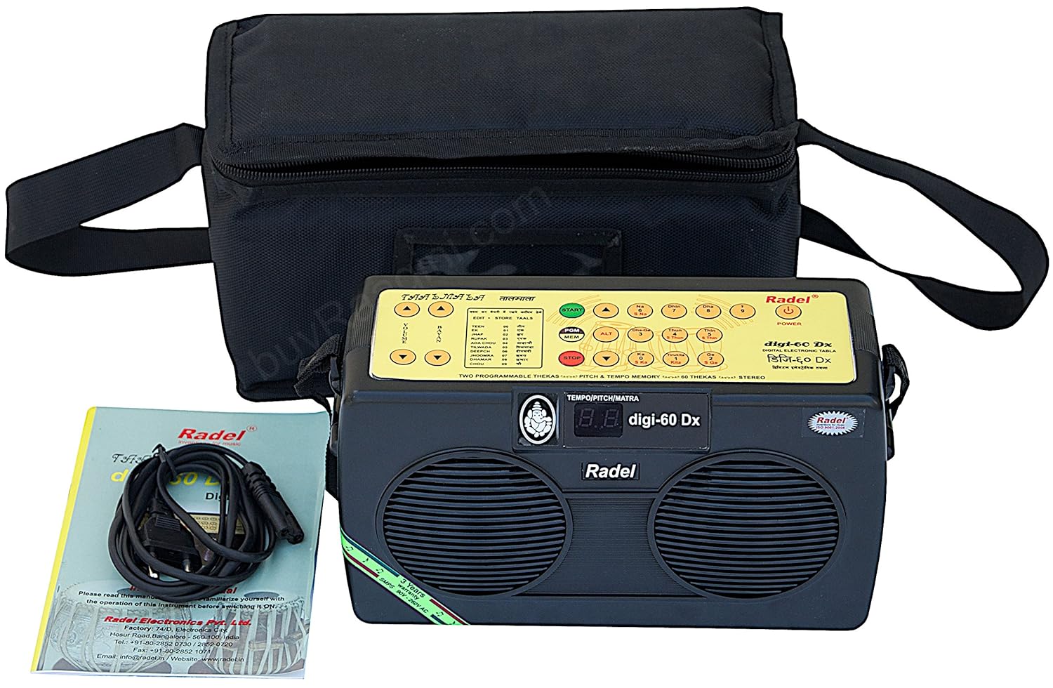 Electronic Tabla RADEL Digi 60 Electronic Tabla Drum Kit, Digital