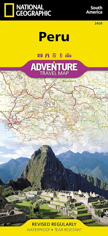 Peru Map (National Geographic Adventure Map, 3404)