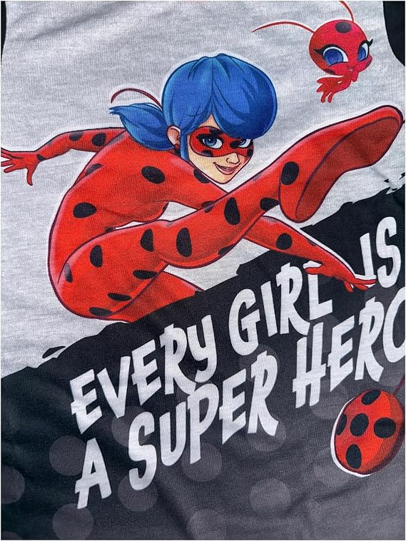 Miraculous Lady Bug ガールズパジャマ寝間着セット