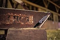 Vista 6 de Schrade Delta Class Shudder Carpeta de 8 pulgadas con hoja de acero AUS-10 de 3.5 pulgadas y mango de aluminio para EDC