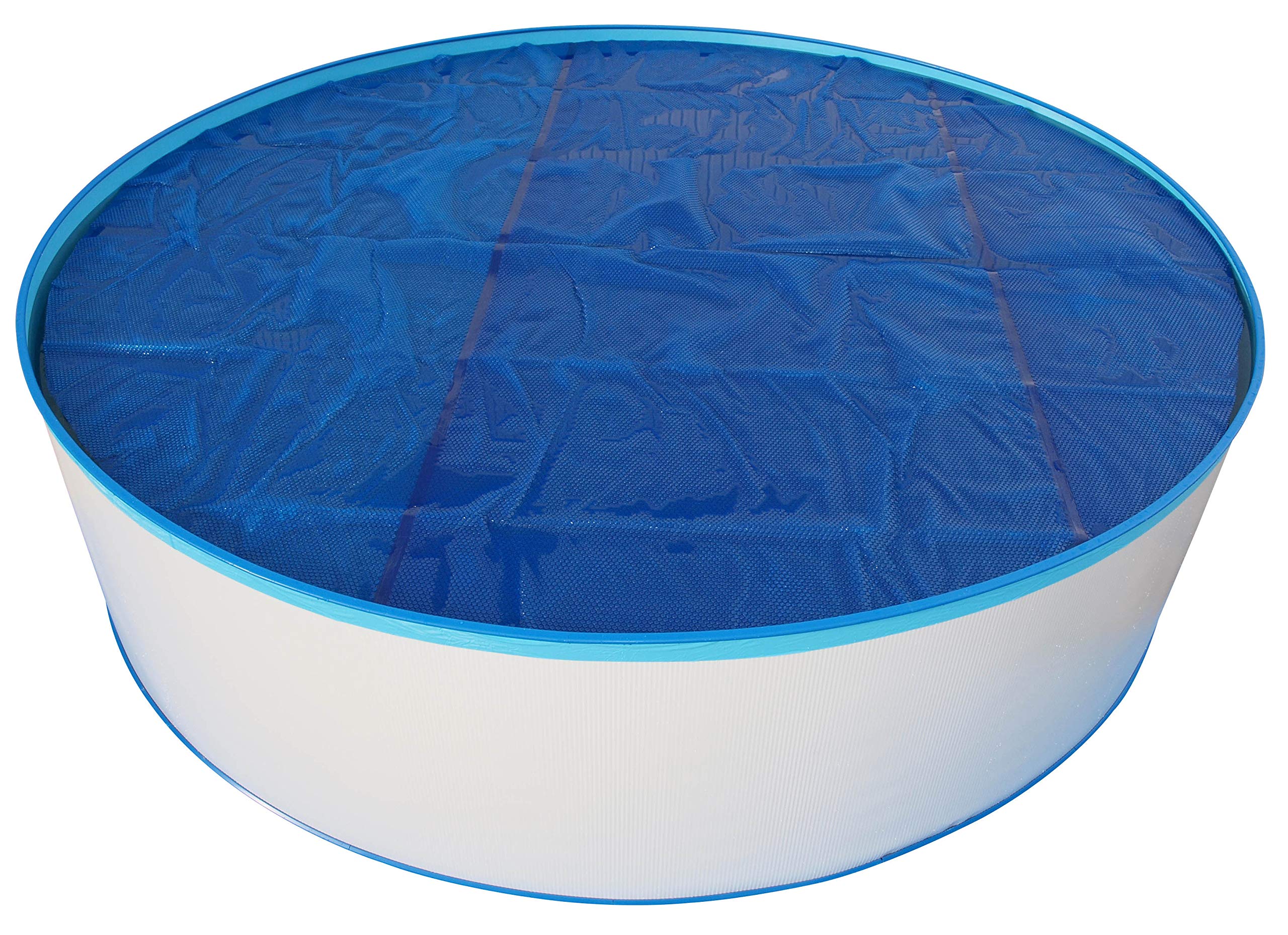 tillvex Premium Pool Zonnezeil, 400 µm, rond, diameter 488 cm, op maat te snijden, zonnezeil, zonnezeil, zwembadverwarming, zwembadzonnezeil voor waterverwarming