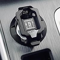 Vista 2 de Cubierta para botón de arranque a presión del motor del automóvil, cubierta para botón de arranque, cubierta de botón de encendido, protector