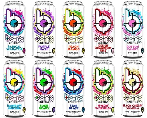 WESTERNMBY Bang Energy Latas, 16 onzas líquidas, paquete de 12 (Delish Strawberry)